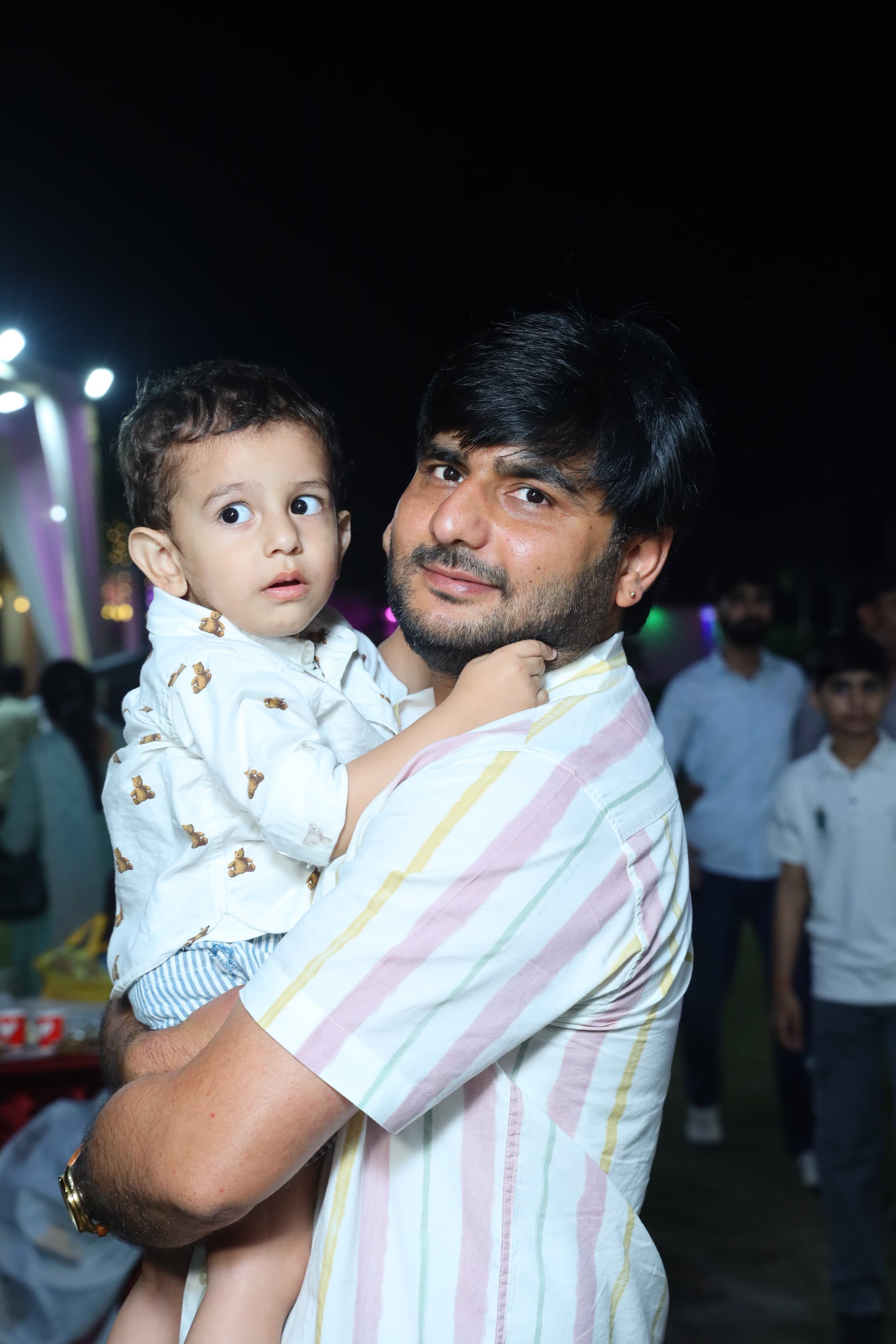 Arjun Chaudhary with family — personal moment